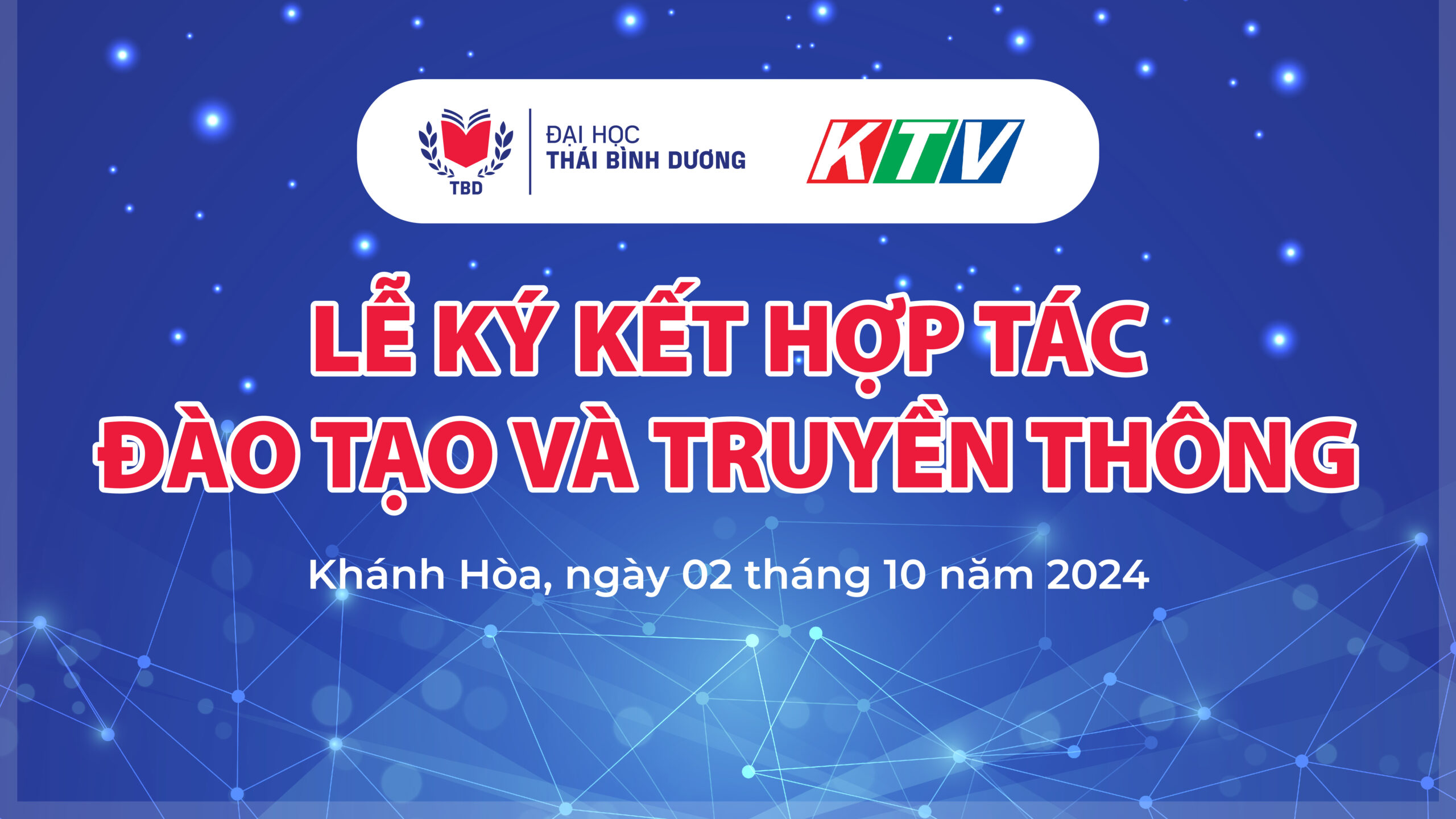 Lễ Ký kết Hợp tác Đào tạo và Truyền thông với Đài PT-TH Khánh Hòa KTV