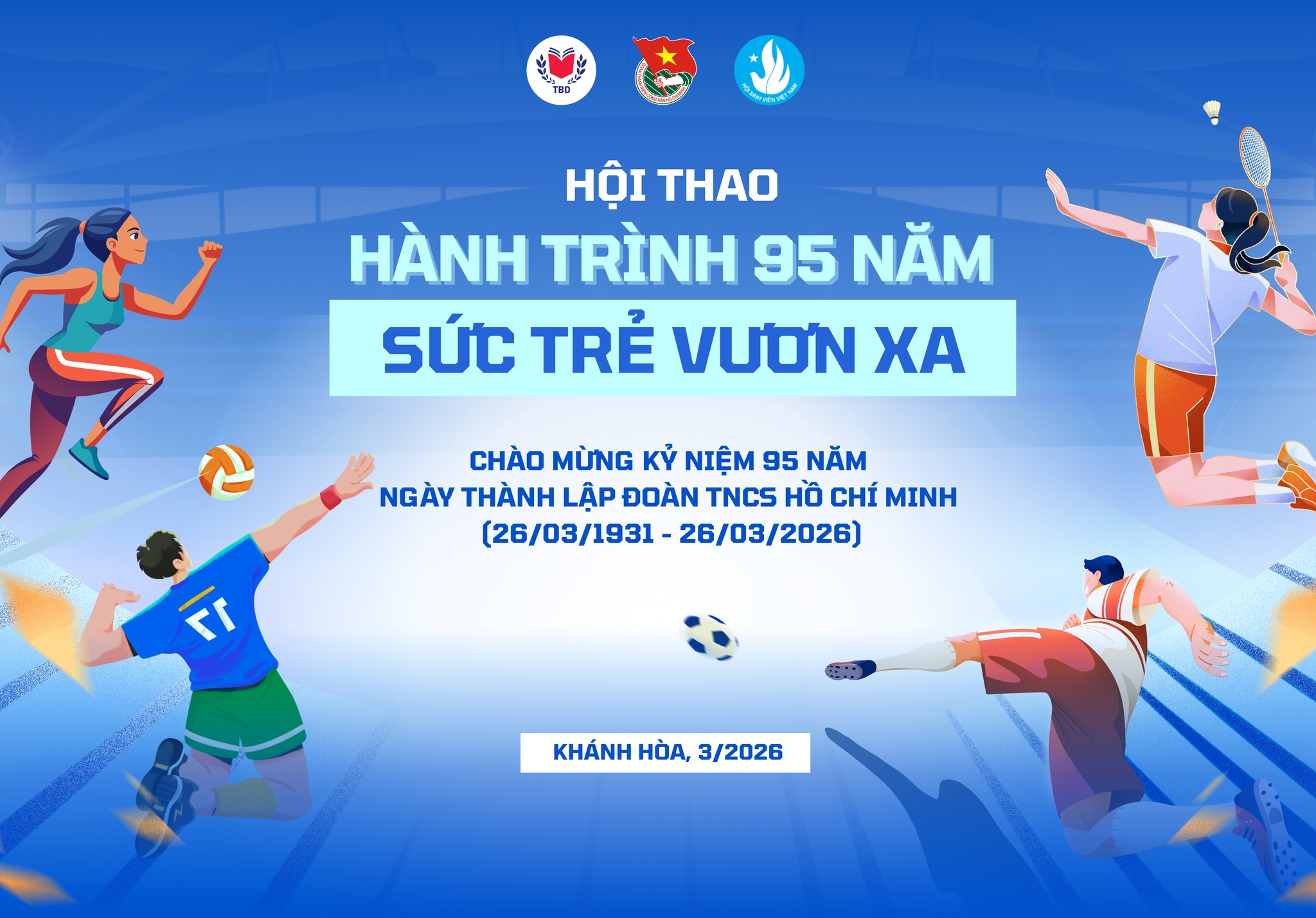 Chào mừng 95 năm Ngày thành lập Đoàn Thanh niên Cộng sản Hồ Chí Minh (26/3/1931 – 26/3/2026)